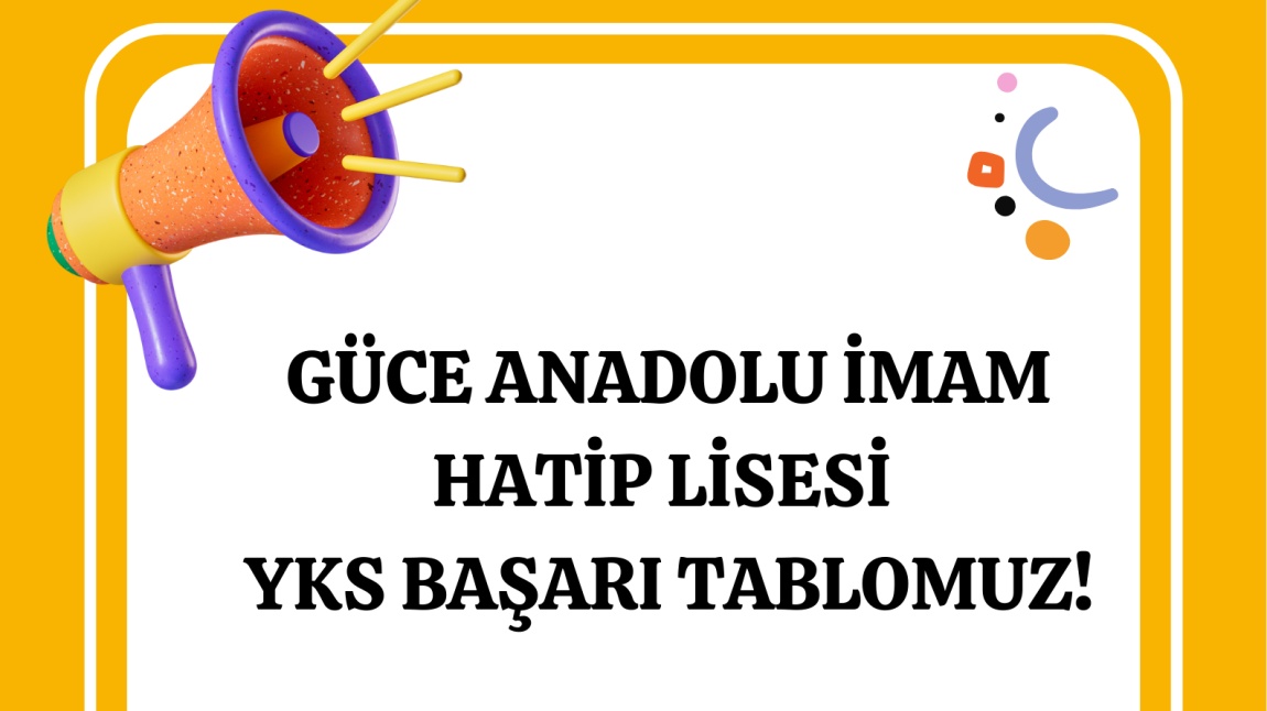 YKS BAŞARI TABLOMUZ...